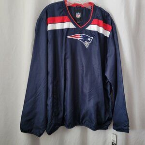 New England Patriots Windbreaker NWT XXL NFL Pats logo Football big game gear